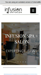 Mobile Screenshot of infusionspasalon.com
